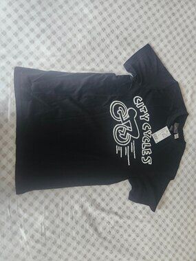 H&M Keith Haring City Cycles Graphic T-Shirt Black Men’s XS NWT